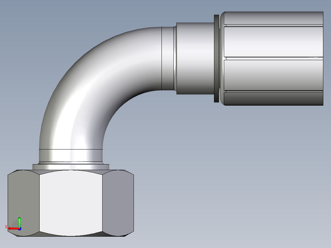 1C78系列-24°重型90°头后视图