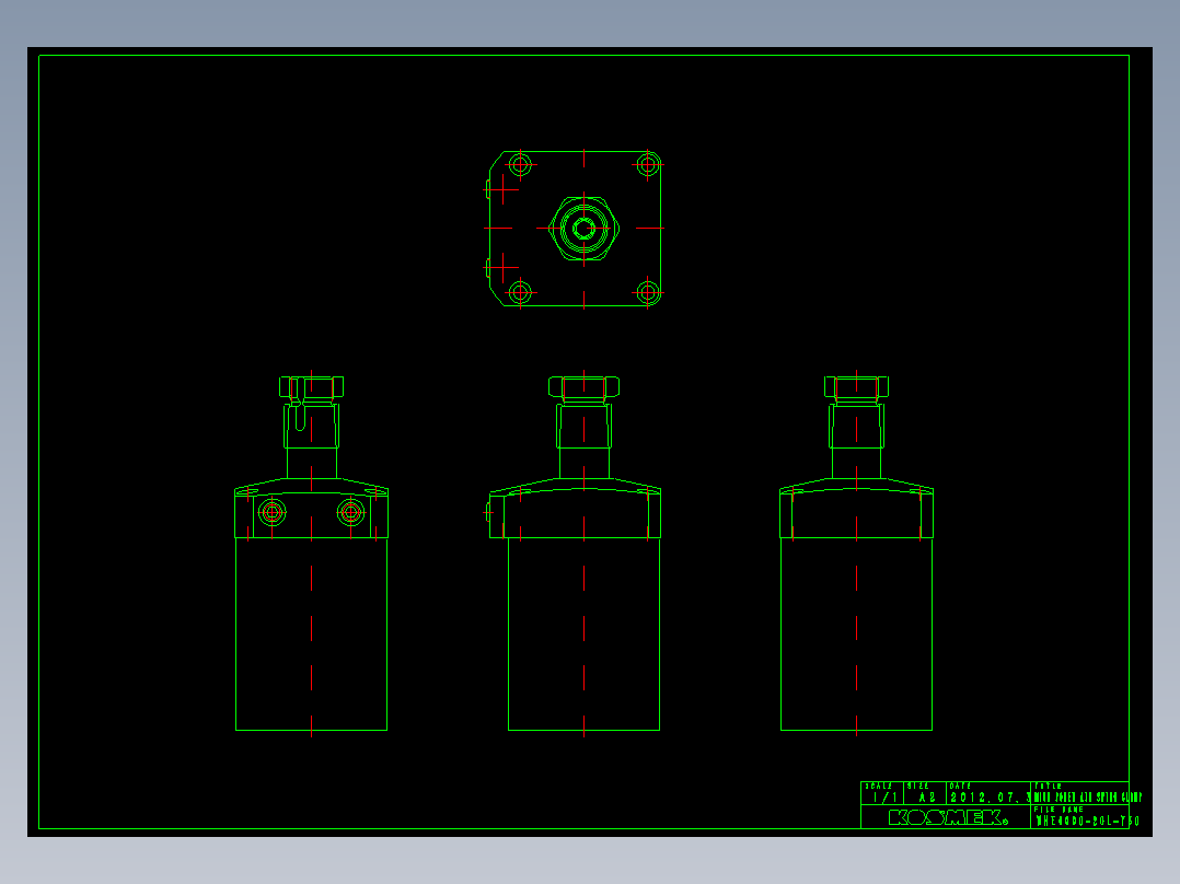 KOSMEKWHE4000-2GL-Y30多系列多零件图纸模型多系列多零件图纸模型