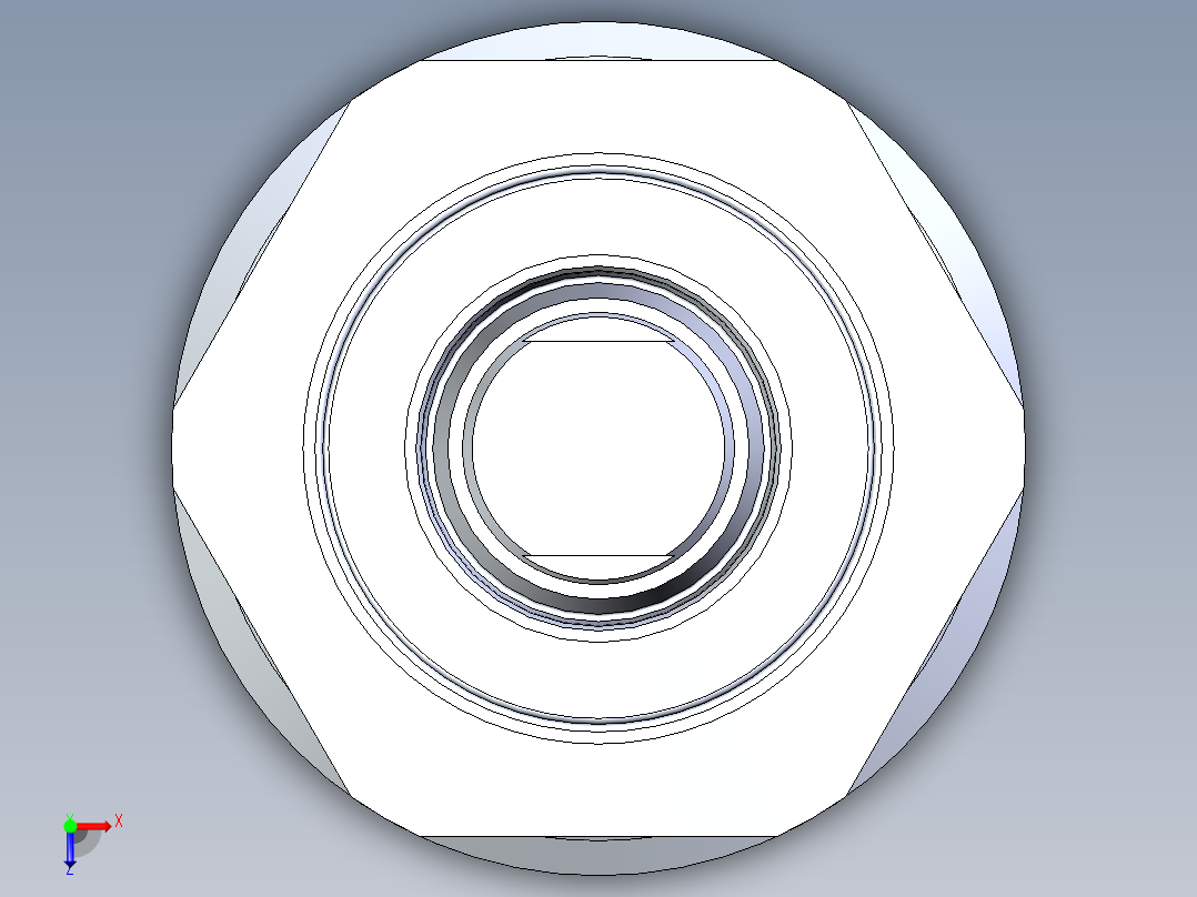 KOSMEKWNC0350多系列多零件图纸模型多系列多零件图纸模型俯视图