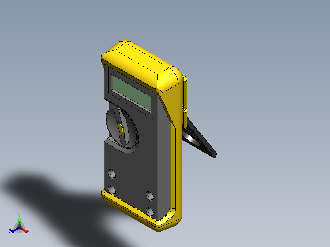 万用表正等轴测图