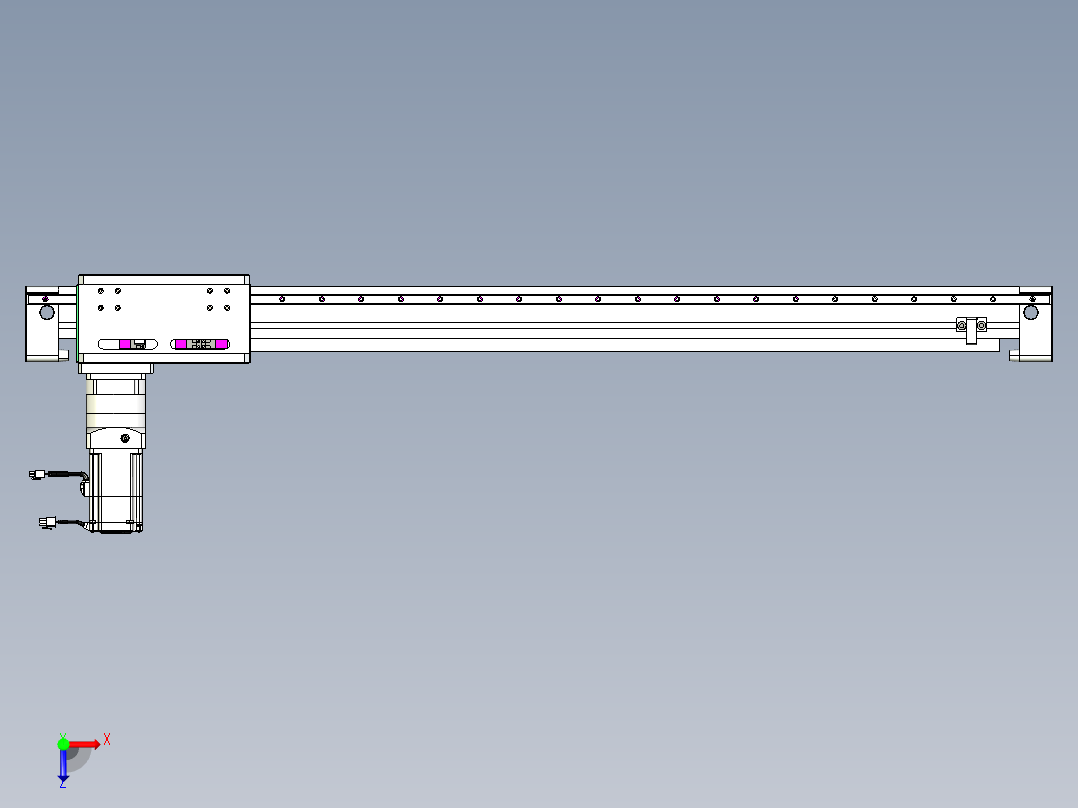 威洛博VG 系列模组VG8Z-L50π-S1140-BC-ZP75B-C3-K俯视图