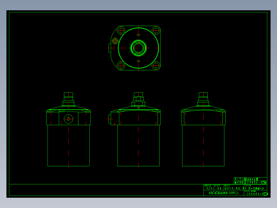 KOSMEKLC0902-CxM多系列多零件图纸模型多系列多零件图纸模型