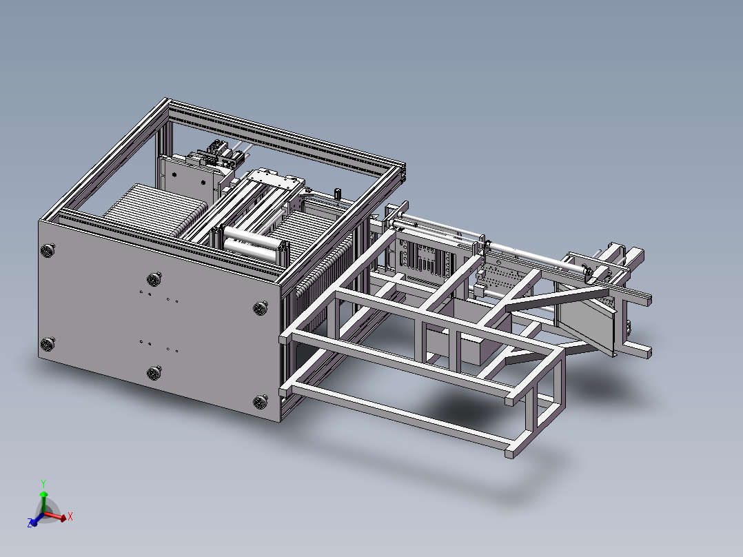 手机外壳自动化生产加工设备<span style='color: red'>3D</span>模型
