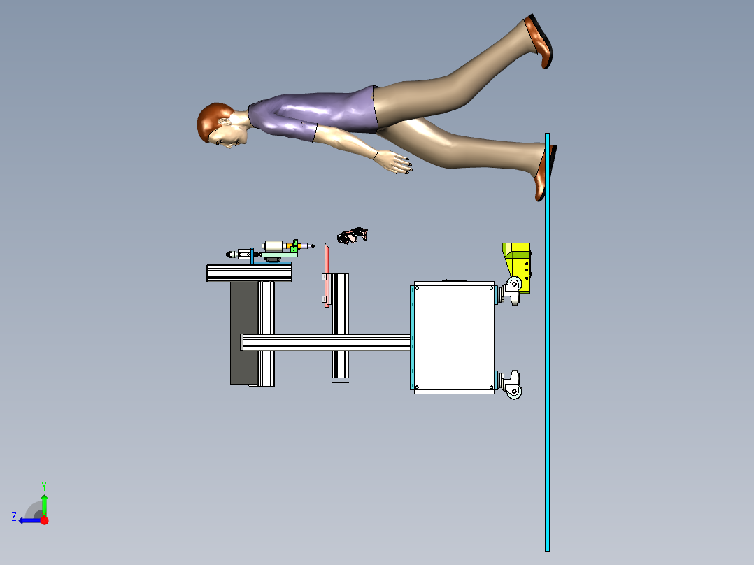 手持式超声波切布ug12右视图
