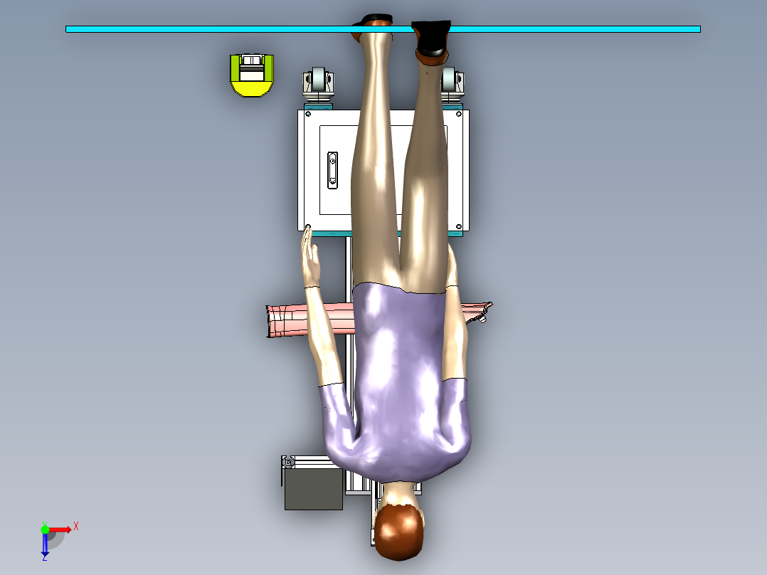 手持式超声波切布ug12俯视图