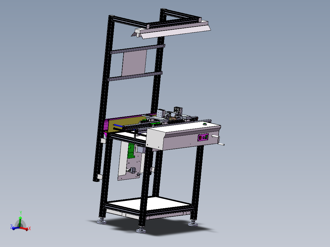 自动化PCB烧录机构sw18可编辑