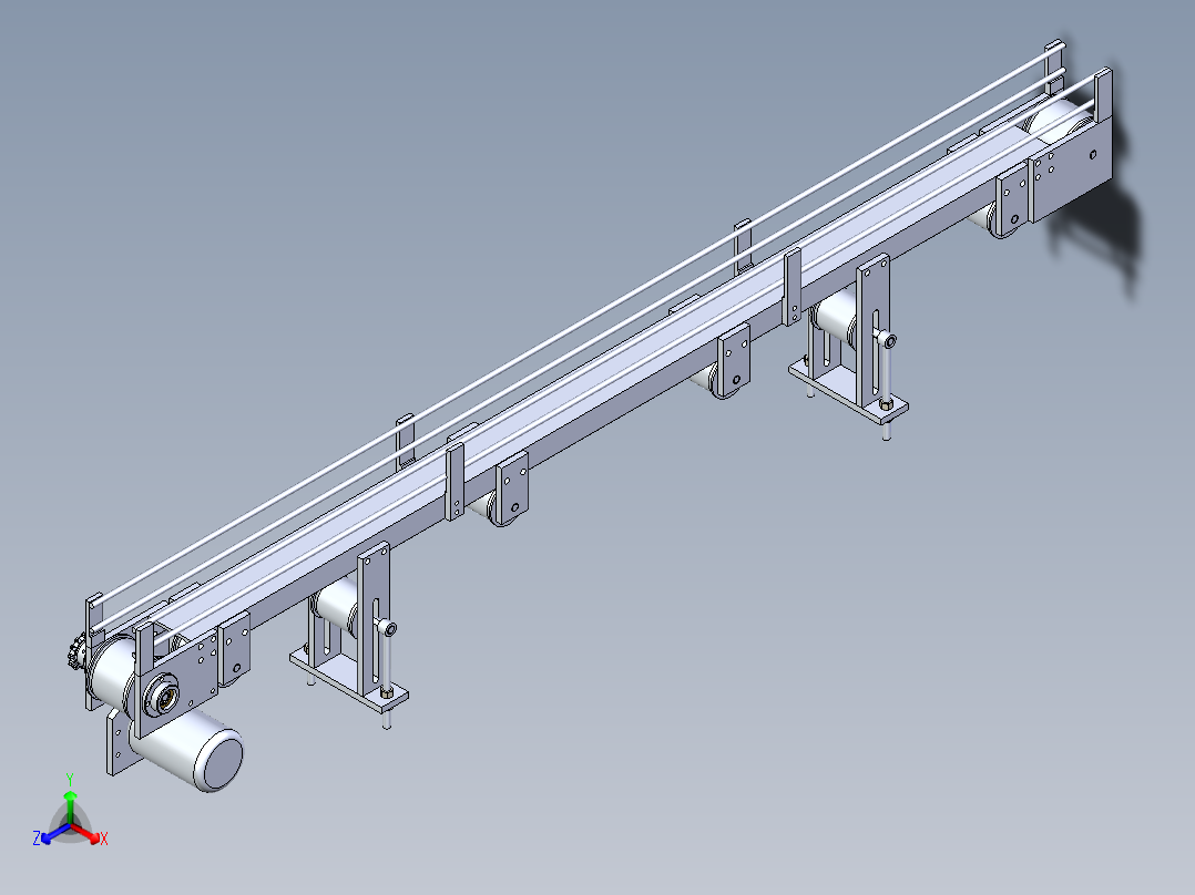 Solidworks带式输送机正等轴测图