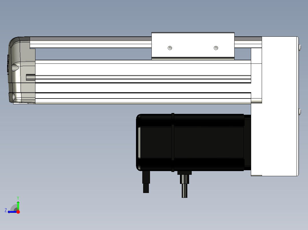 Toyo东佑达直线模组-ETH13-100-BM-400W右视图
