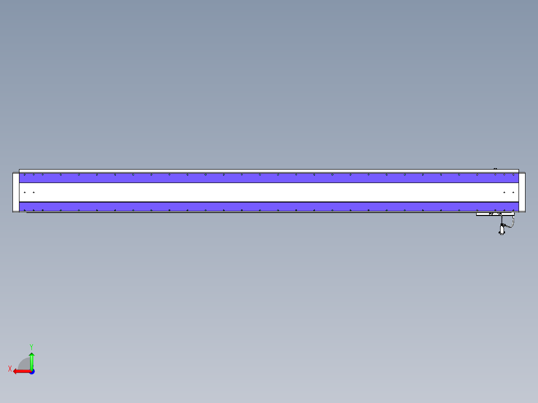 威洛博VL系列直线电机模组-VL22H3-S2500后视图