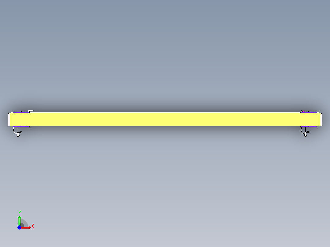 威洛博VL系列3d模型模组2VL14S2Y-S3000前视图