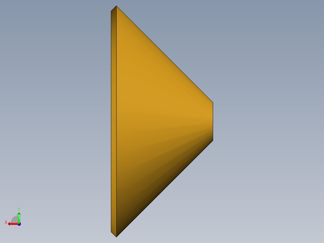 扩口式工业通用硬管接头Copper Flare Gasket 2GF-12后视图