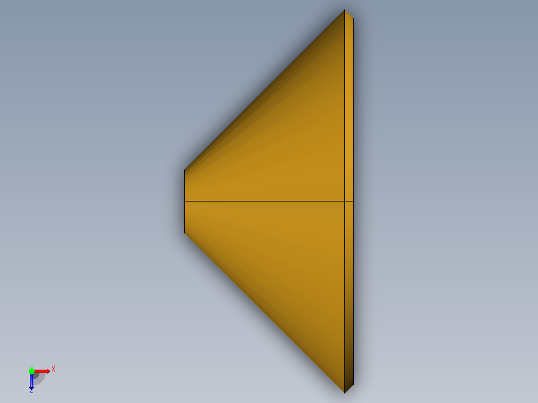 扩口式工业通用硬管接头Copper Flare Gasket 2GF-12俯视图