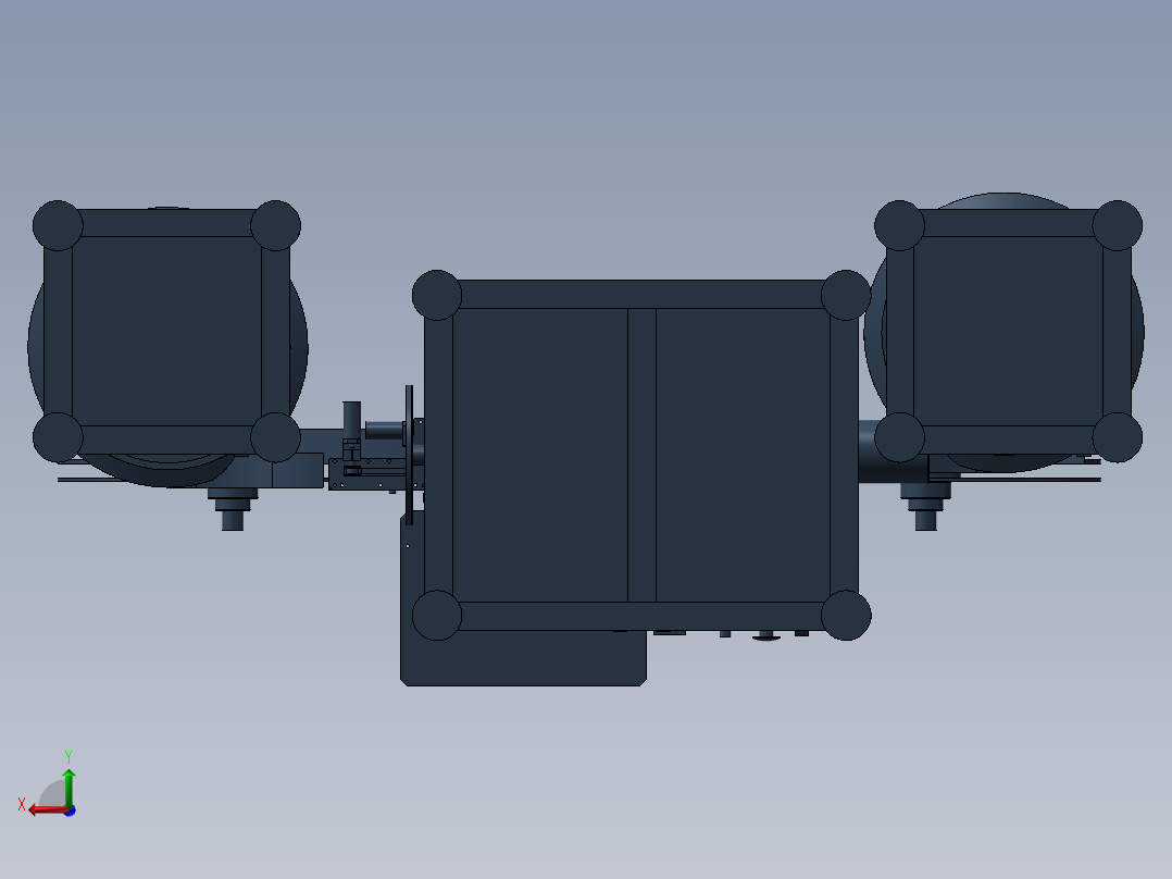 SIM卡自动成型机(熔焊机)后视图