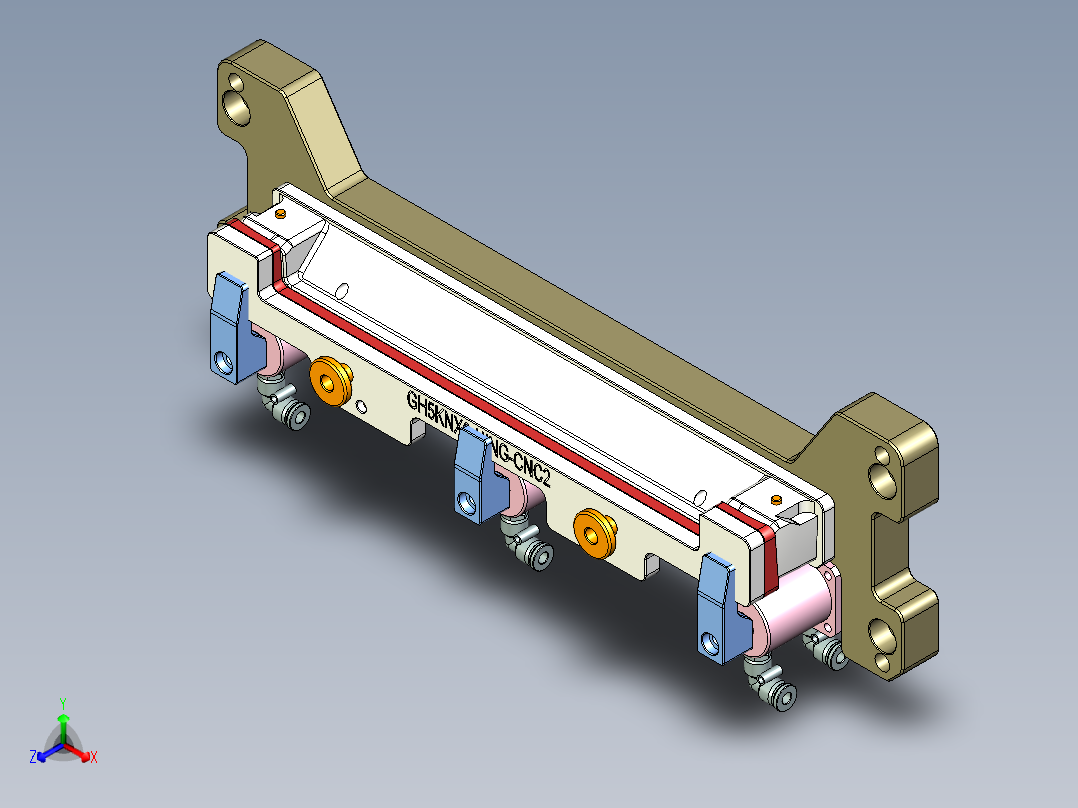 GH5KNX6-HING-CNC2-0106正等轴测图