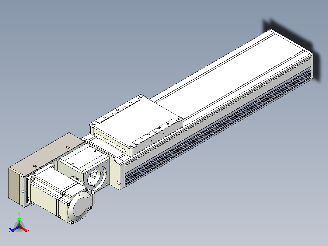 同步带全封闭直线模组TPA-HCB-105D-90-L250-ML-C-P20-N3