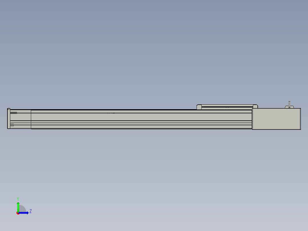 欧规系列-LB8-L75-S700-BR-ZP75-C3左视图