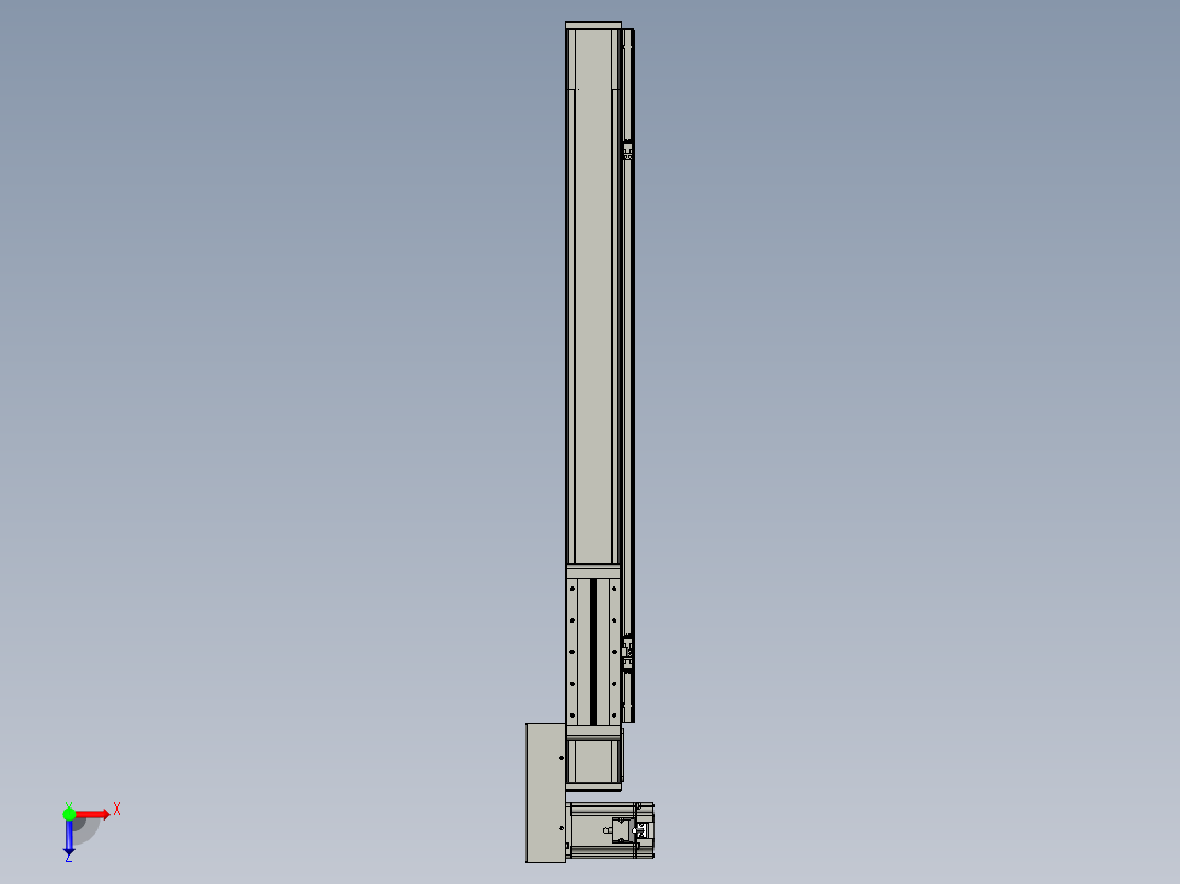 欧规系列-LB8-L75-S700-BR-ZP75-C3俯视图