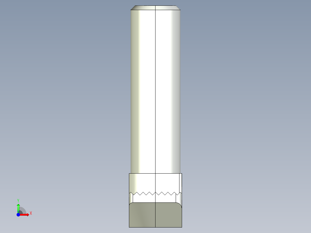 型材-BR M8X30 TBOLT KJN528721前视图
