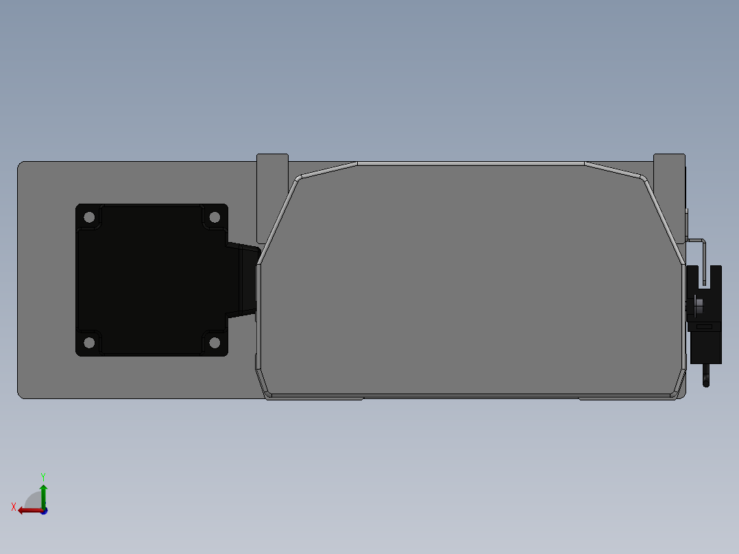 精密模组MY170-T10-1050L-BL-P40B-C4-C后视图