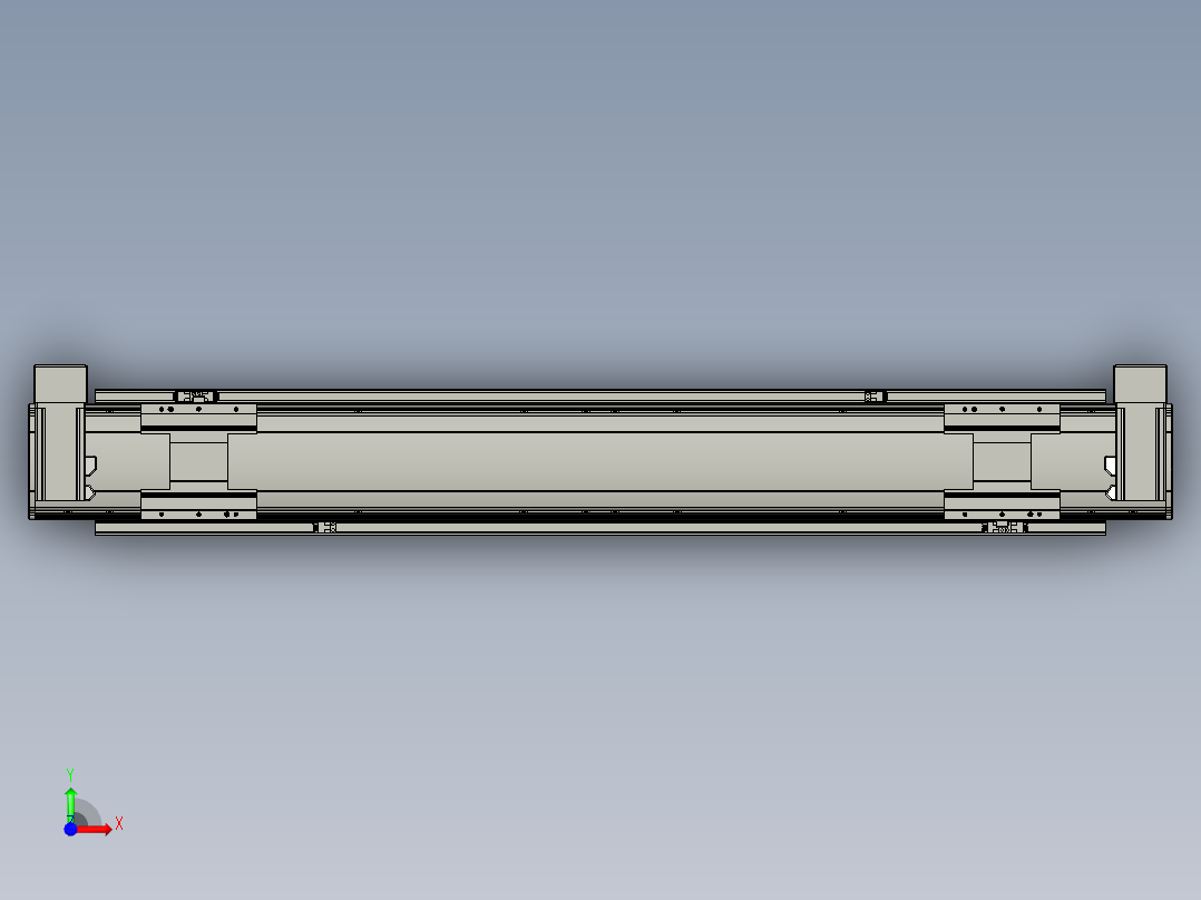 威洛博双电机滑台-VBF14S2-L50-S800-BU-P40-C6前视图