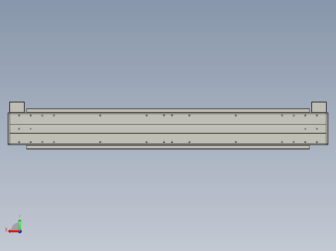 威洛博双电机滑台-VBF14S2-L50-S800-BU-P40-C6后视图