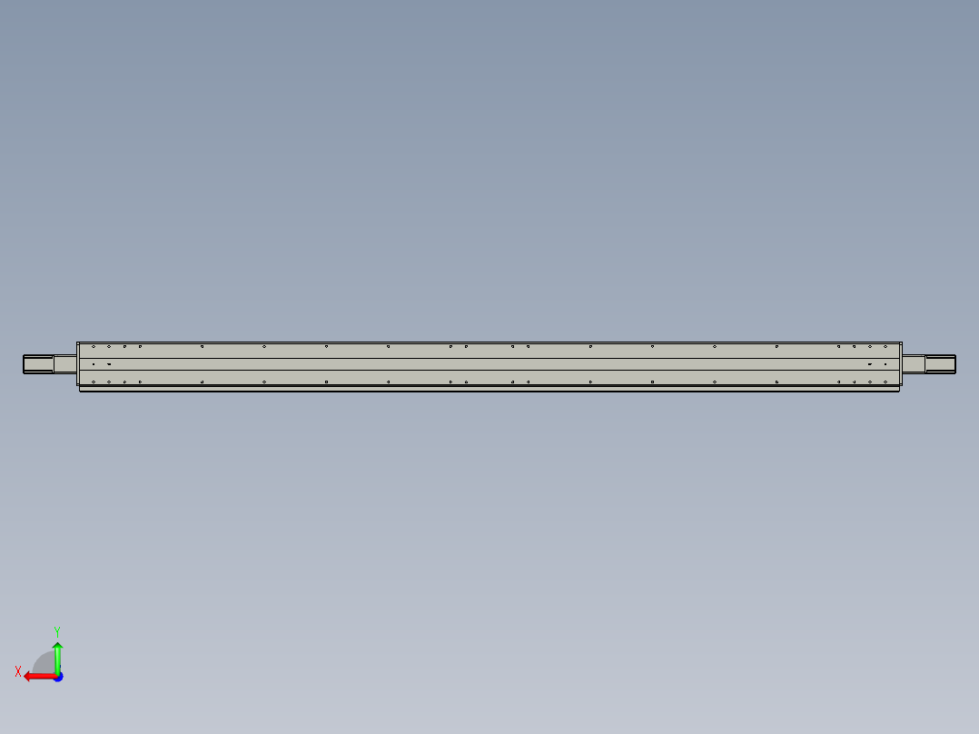 威洛博双电机滑台-VC14D2-S1050-BC-P40-C6后视图