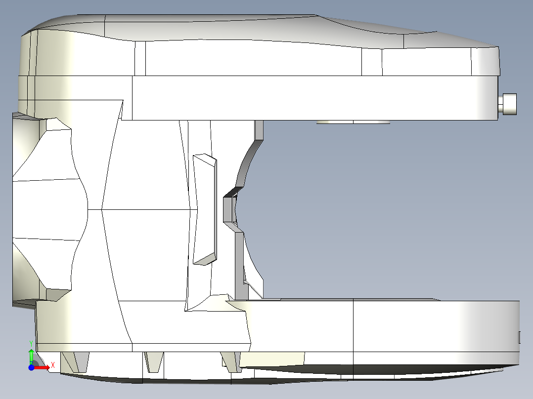 IRB7600-MH3-500-255六轴工业机器人资料前视图