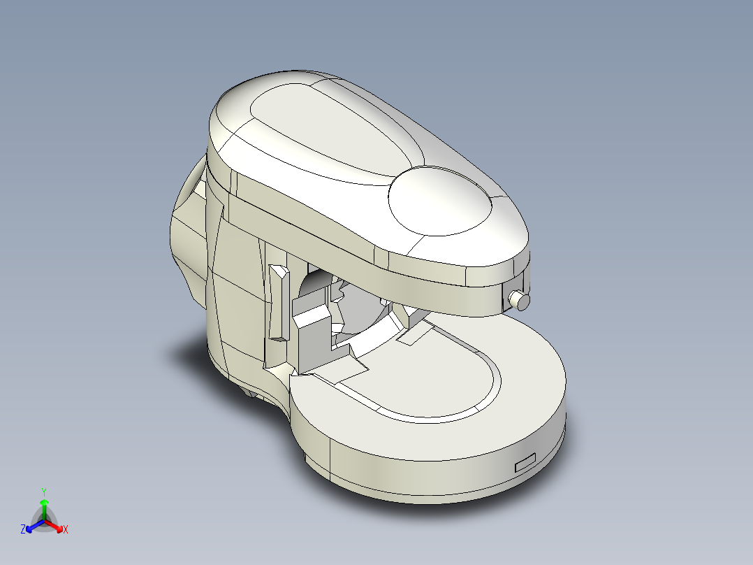 IRB7600-MH3-500-255六轴工业机器人资料正等轴测图