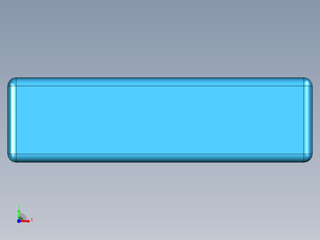 无源元件封装-CAP_BOX_18x5x10.5_BL前视图