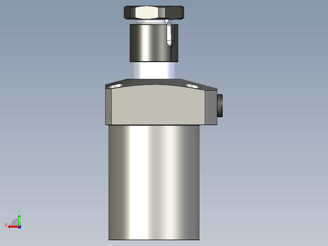 KOSMEKLHS0750-CL-Y45多系列多零件图纸模型后视图