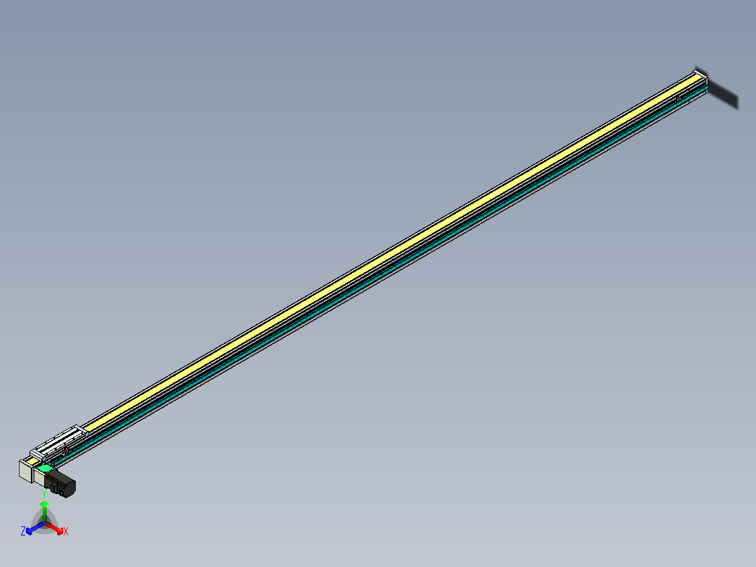 欧规系列-LB6-L130-C-S3100-BL-P40-D3正等轴测图