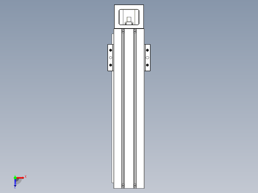钢基模组-TPA-KNR-6005C-300A1-M-F0S0俯视图