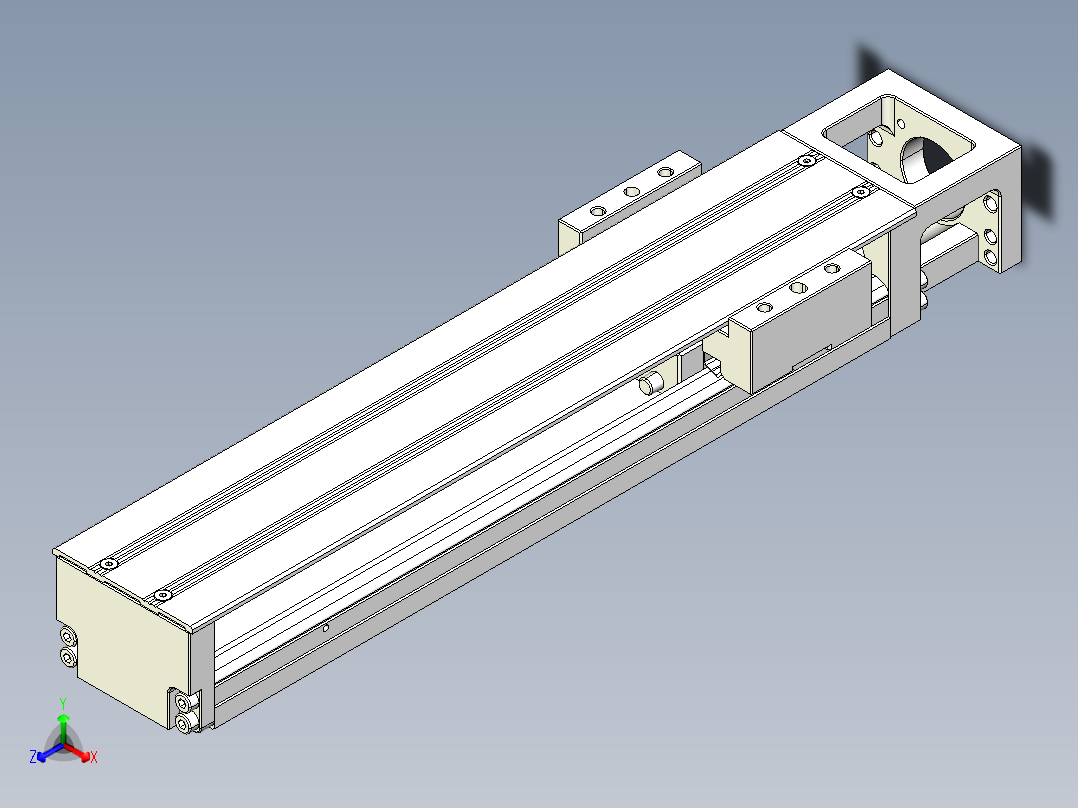 钢基模组-TPA-KNR-6005C-300A1-M-F0S0正等轴测图