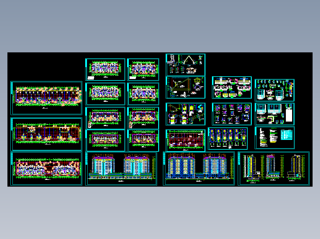 高层住宅建筑图纸