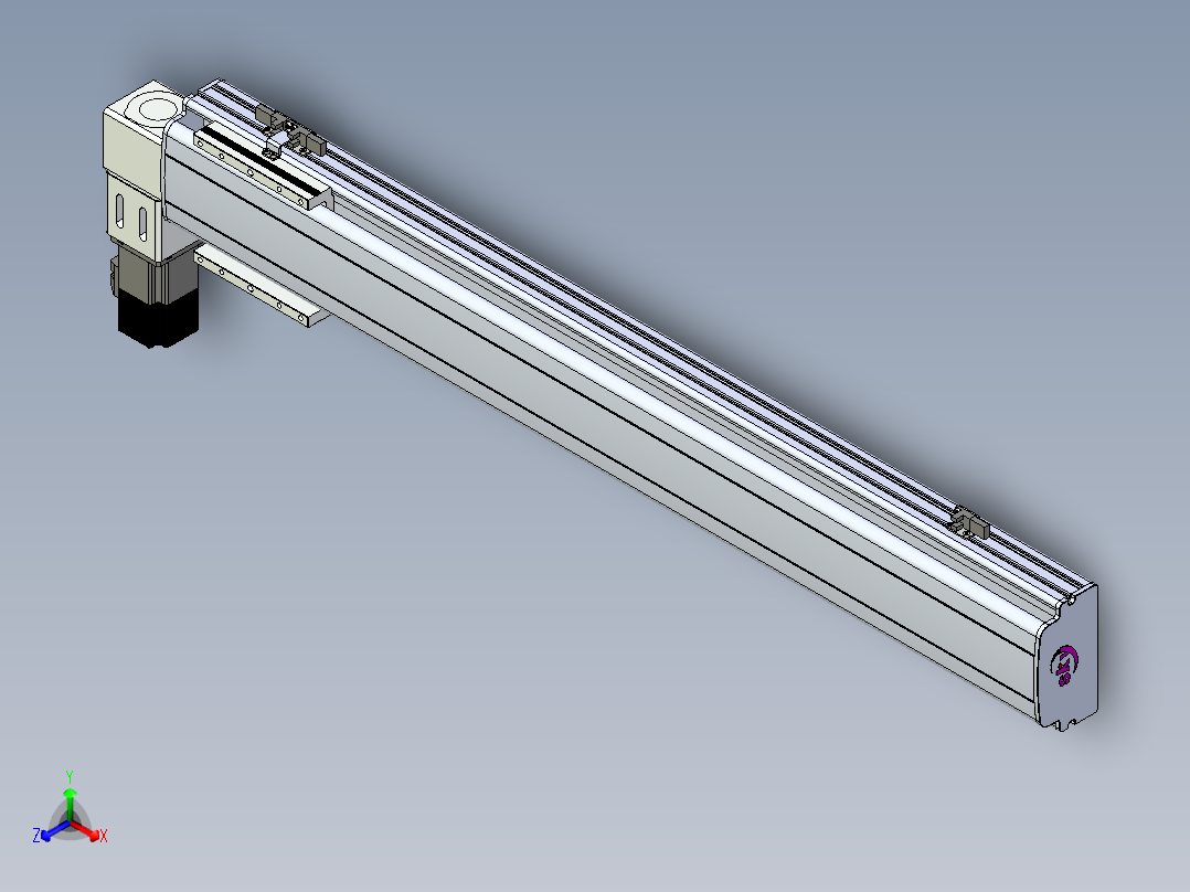同步带滑台-半封闭B13-L90-S800-L-P40-D3