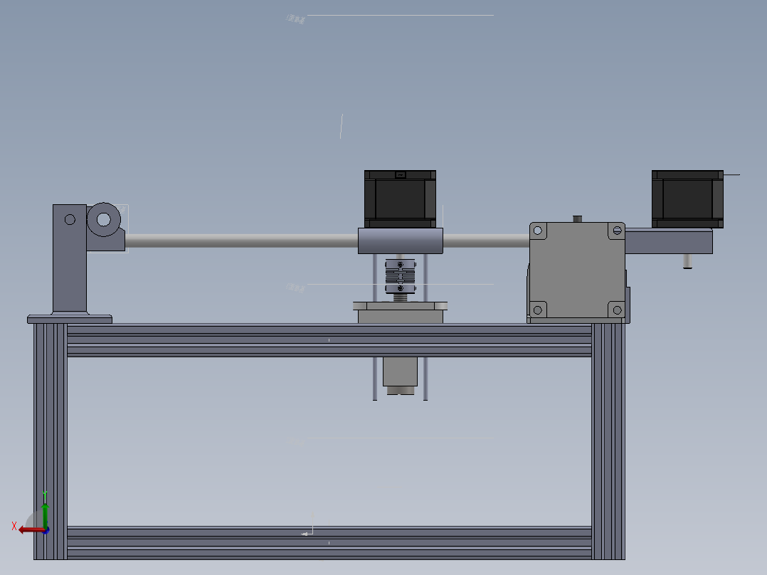 自动排码机后视图