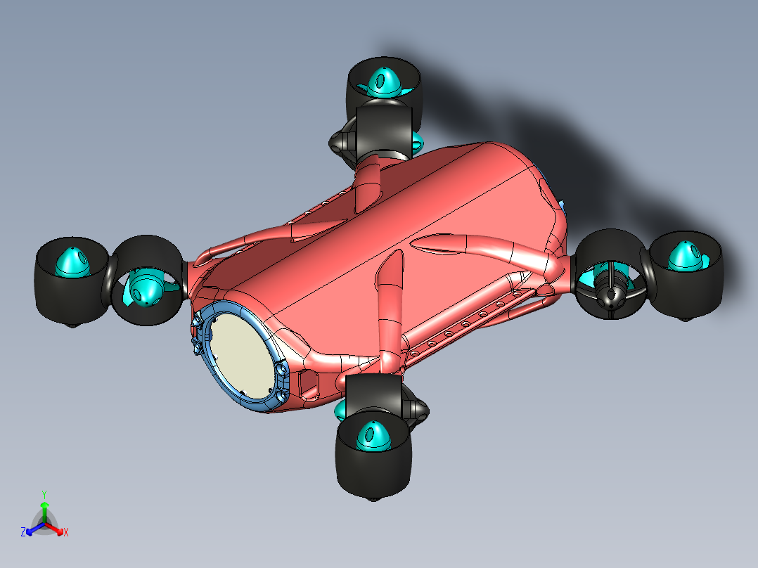 潜水器 水下<span style='color: red'>机器人</span> (1)