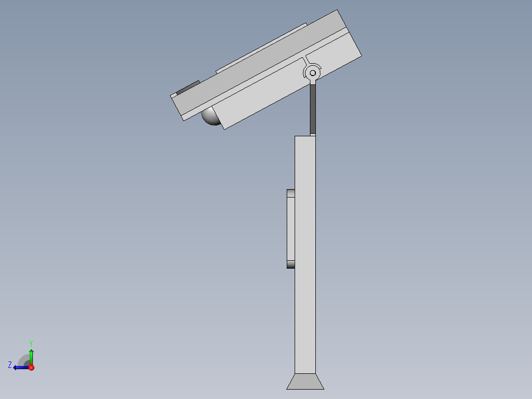 智慧园区车辆识别装置右视图