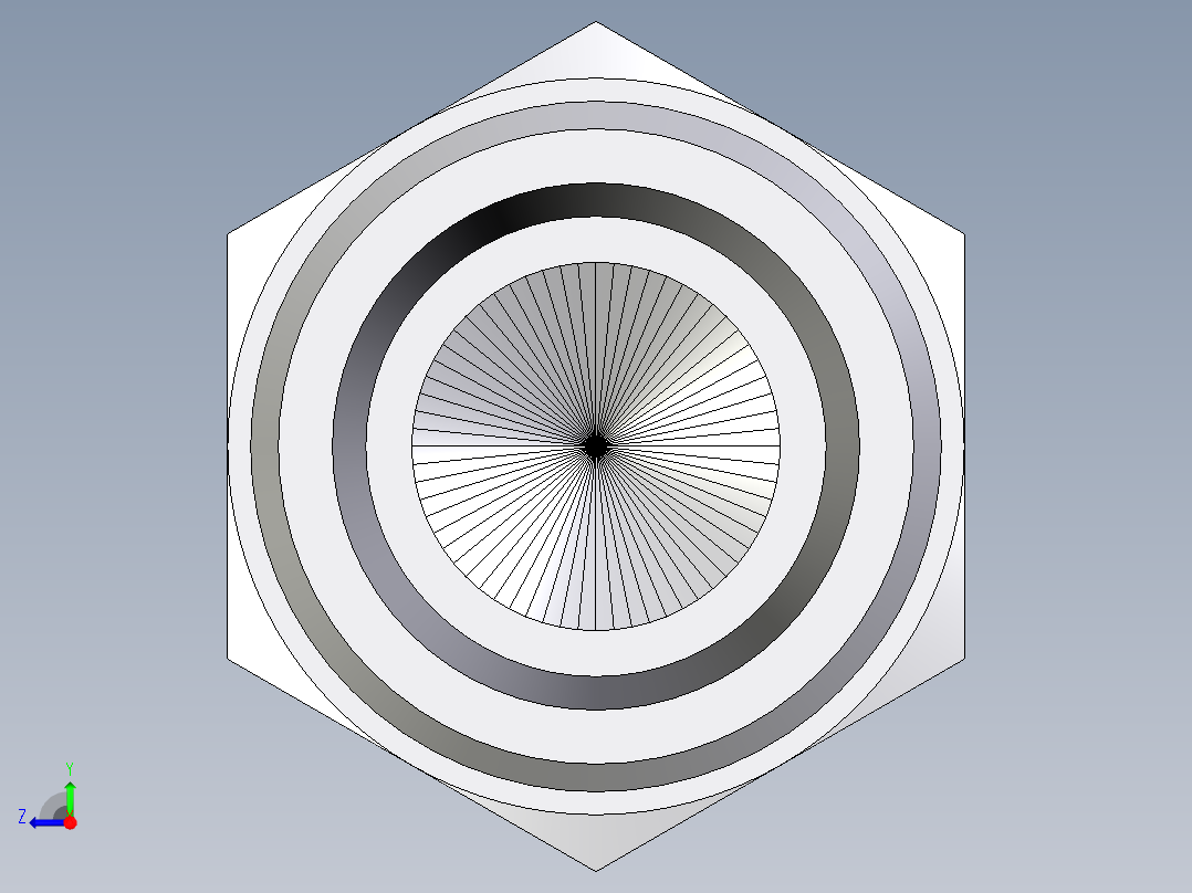 卡套式工业通用硬管接头EO_Blanking_plug_for_tube_ends_ROV20S71X右视图