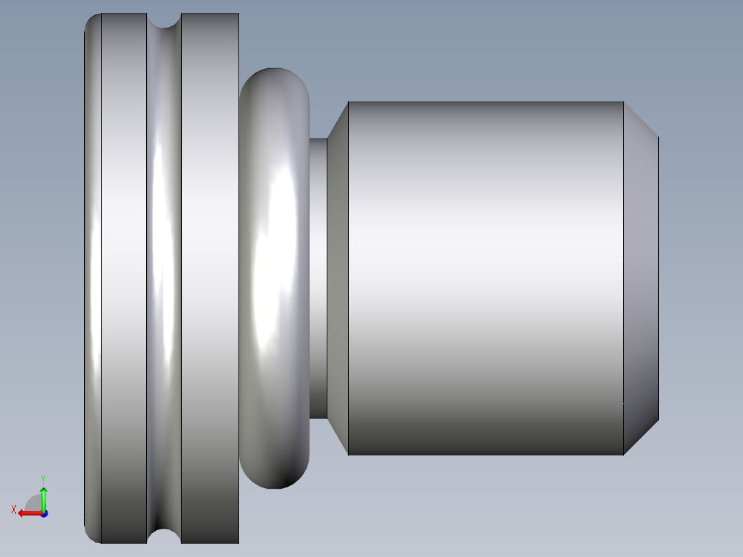 卡套式工业通用硬管接头EO_Blanking_plug_for_ports_VSTI8X1ORCF后视图