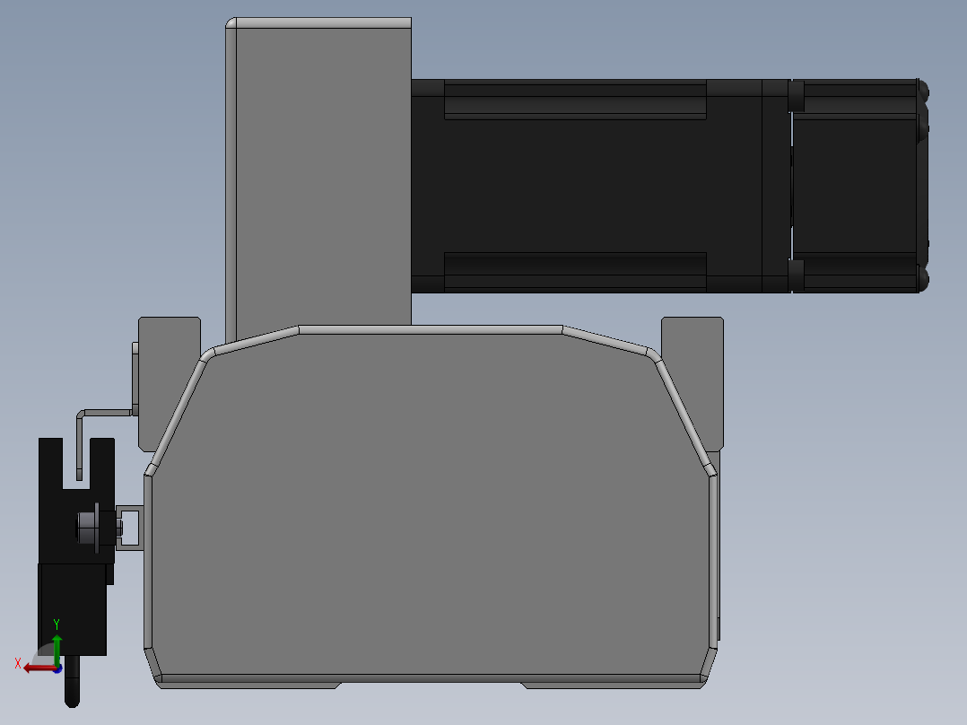 精密模组MT100-L78-800-RU-M10-C4后视图