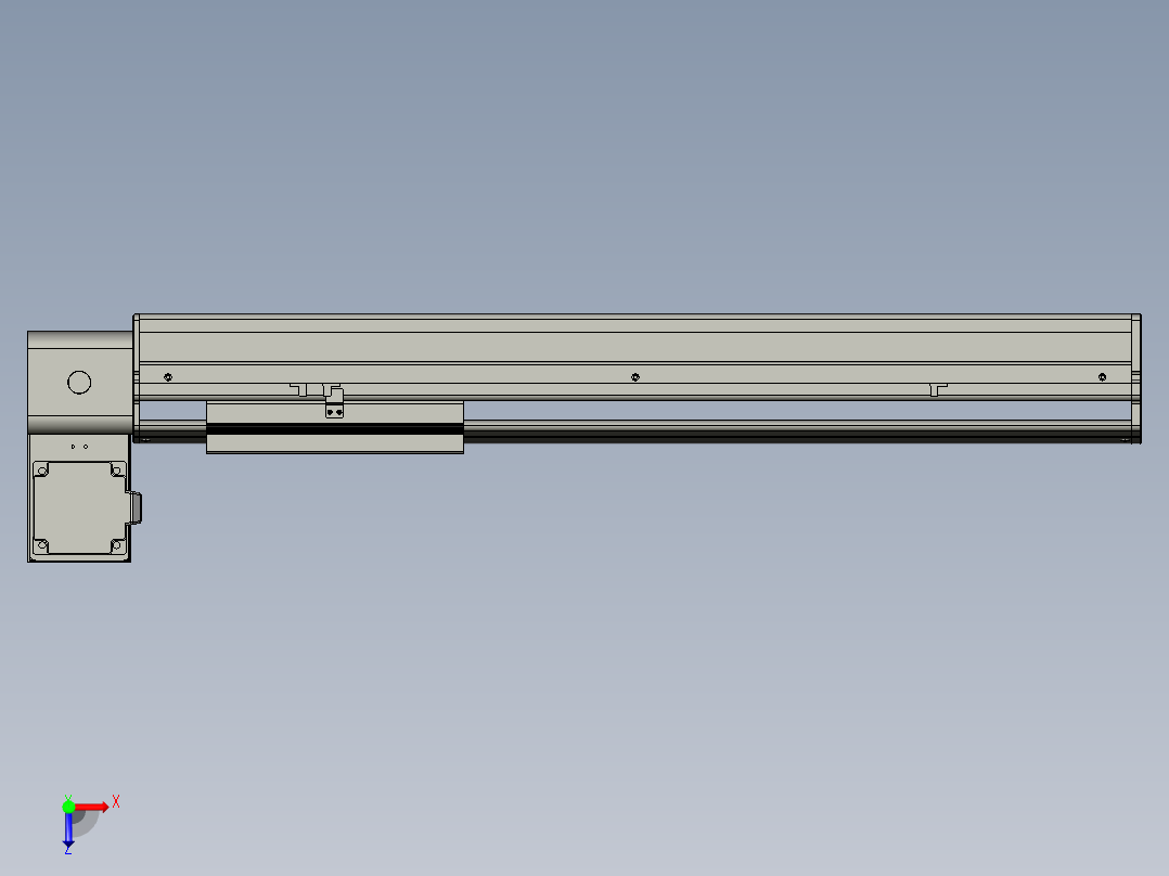 威洛博VBF22-S500-BLU俯视图