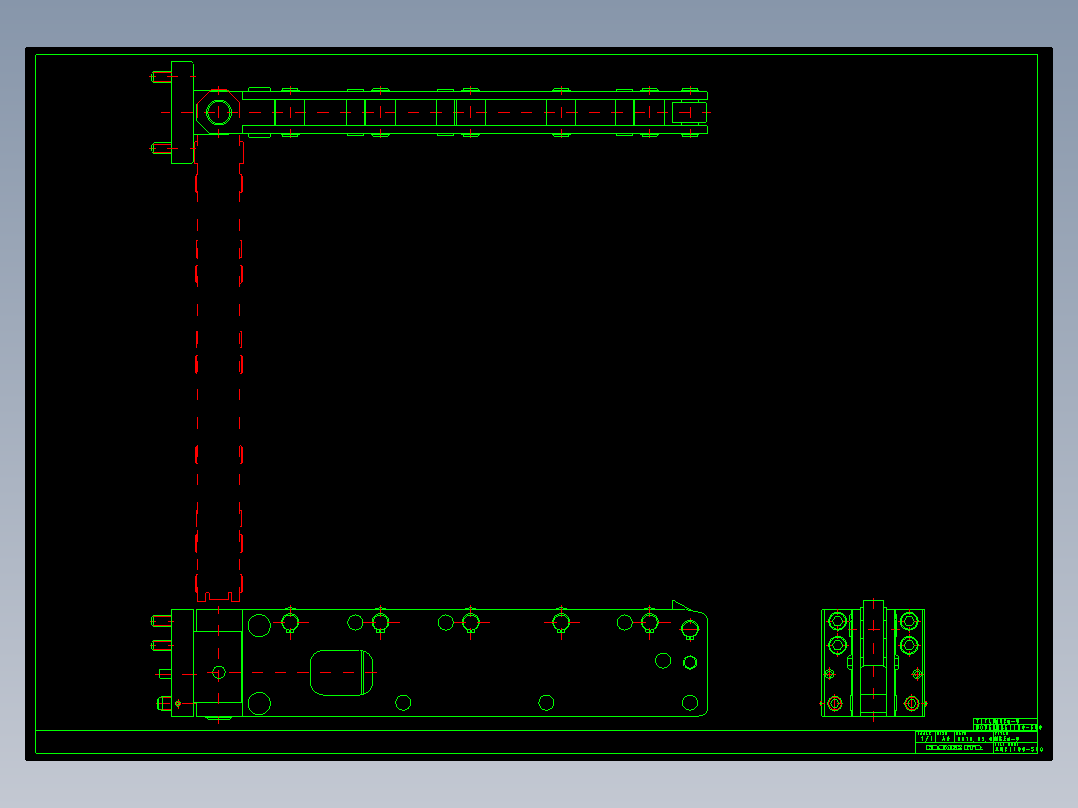 KOSMEKMRE1190-560多系列多零件图纸模型