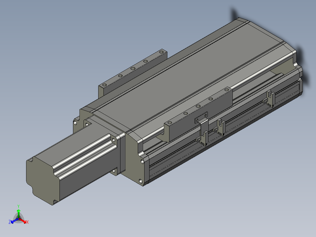 东锦丝杆传动-直线滑台模组DH170-C-L10-S100-BC-P750W-C3