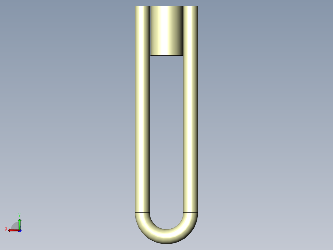 直线圈嵌件后视图