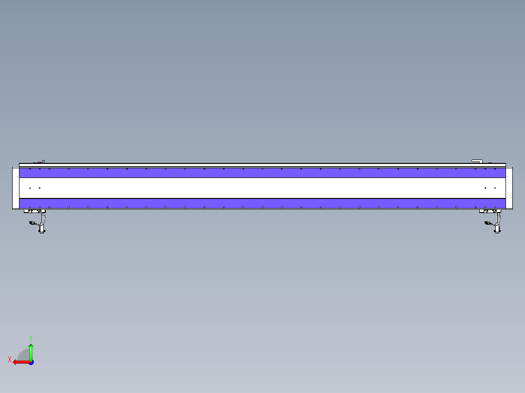 威洛博VL系列直线电机模组-2VL22H1-S2200后视图