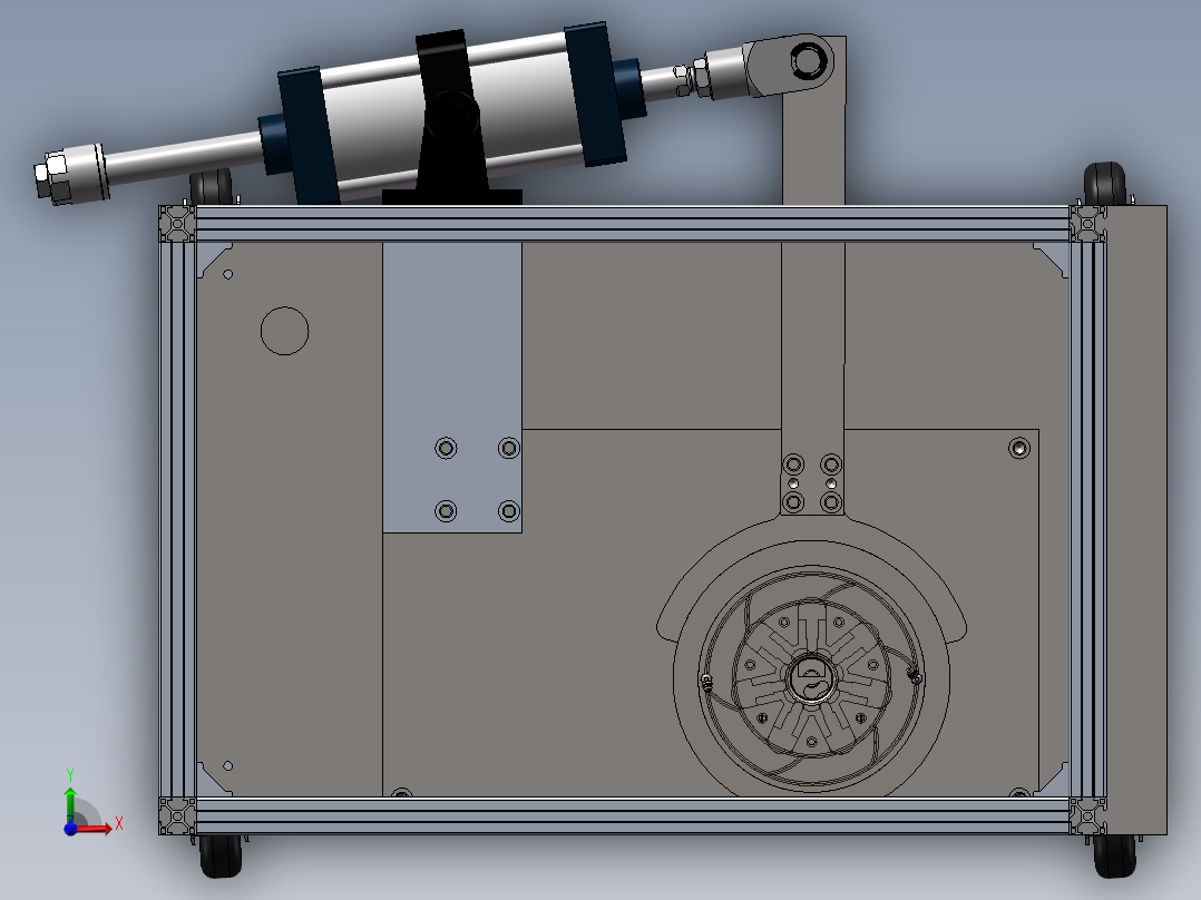 燃油泵封边打点机sw18可编辑前视图