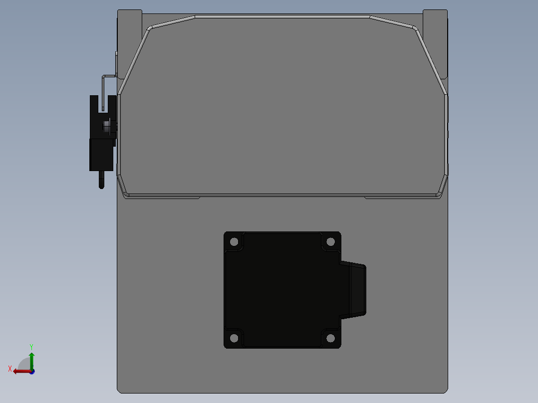 精密模组MY170-T10-1200L-BM-P75B-C4-C后视图