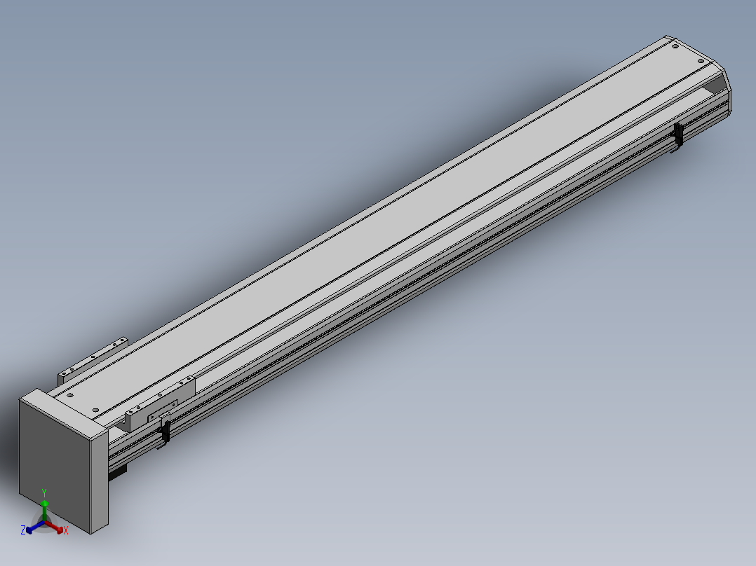 精密模组MY170-T10-1200L-BM-P75B-C4-C正等轴测图