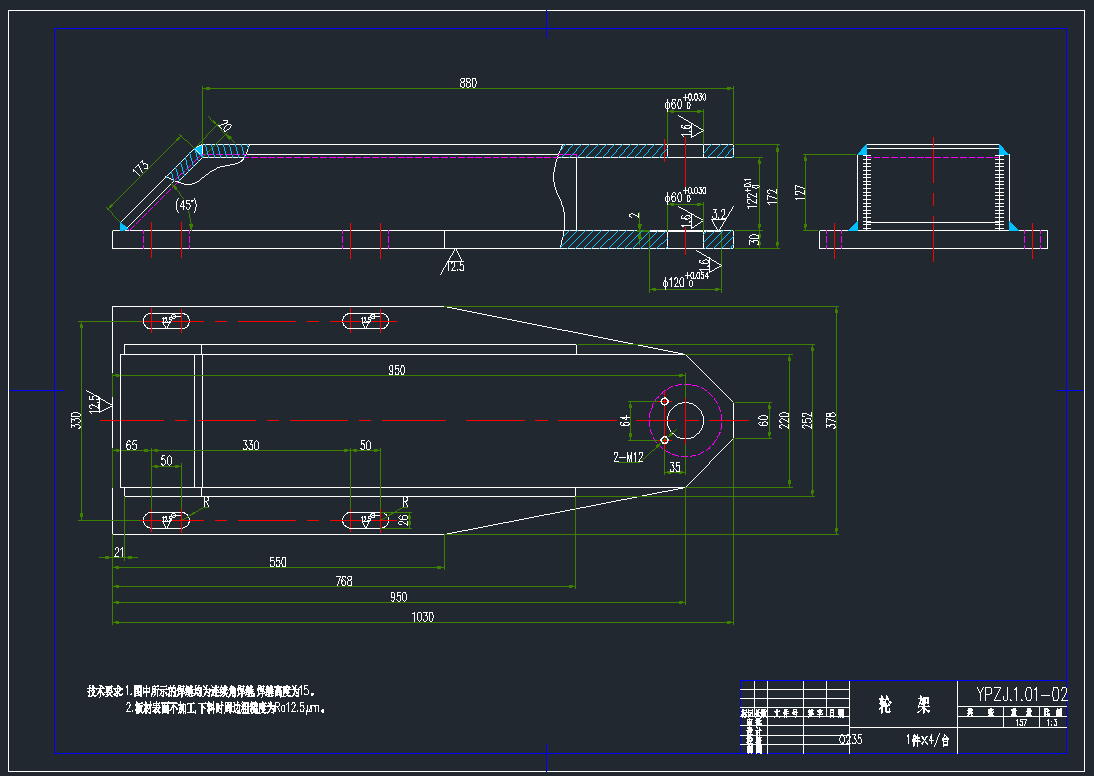 机械结构中的支撑轮和限位轮CAD图纸